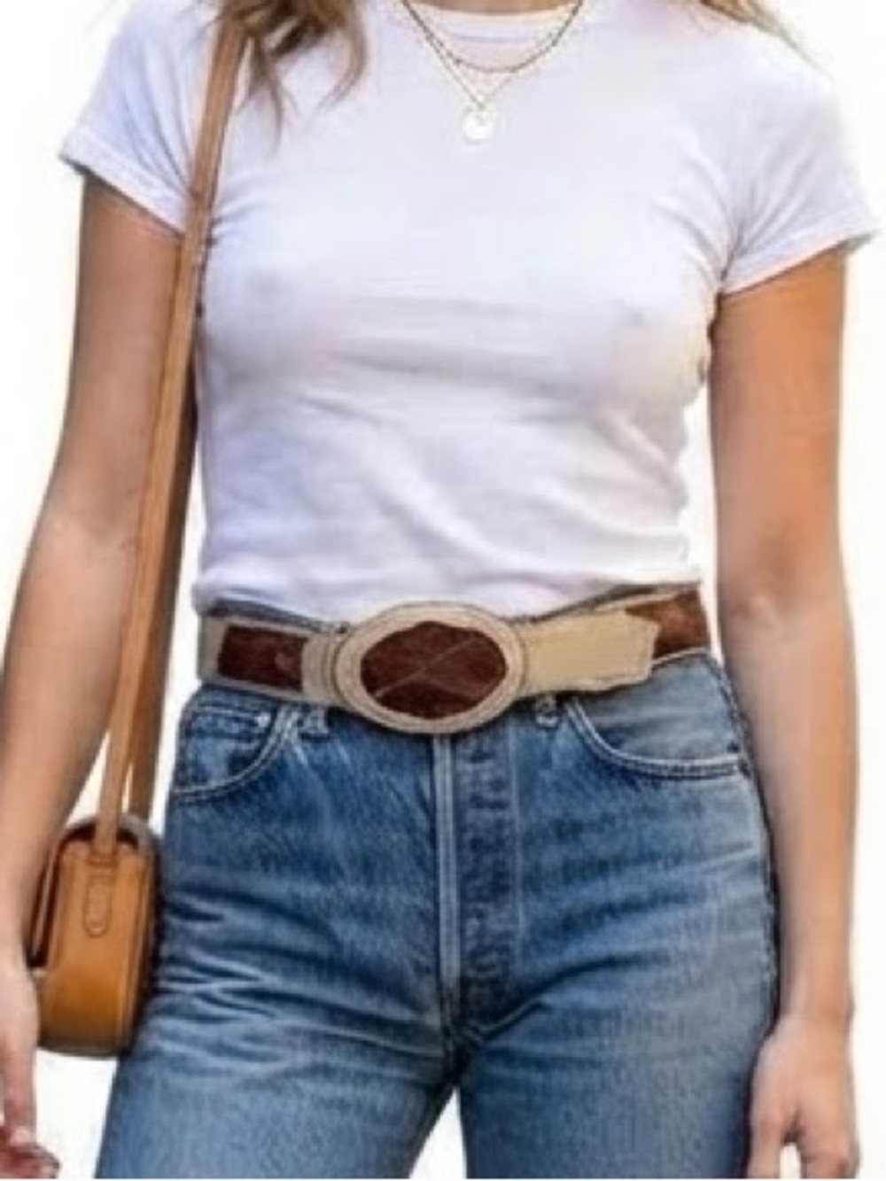 Vintage Nocona Genuine Lizard Belt sz 30